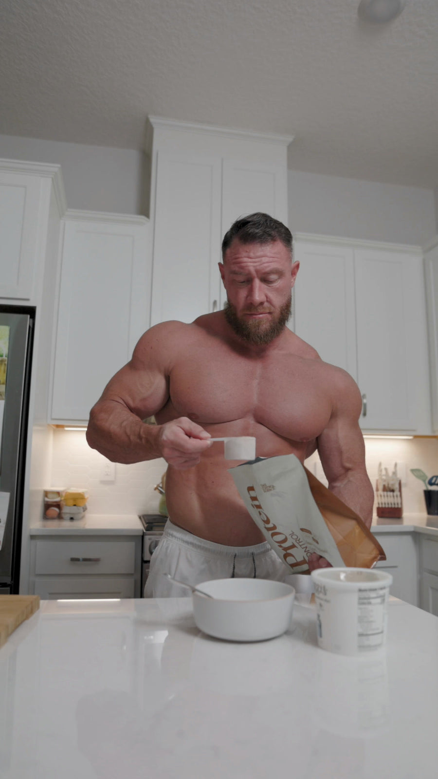 Protein Control pouch, grass-fed whey isolate with creatine