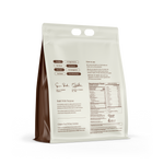 Protein Control Chocolate supplement pouch, back label