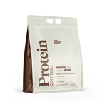 Protein Control Chocolate whey protein isolate and creatine pouch, front view