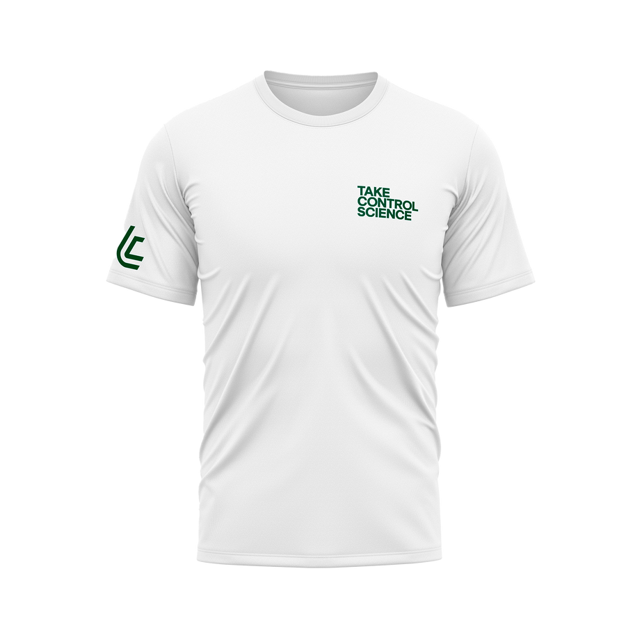 PrimeFit Men’s Performance Tee White