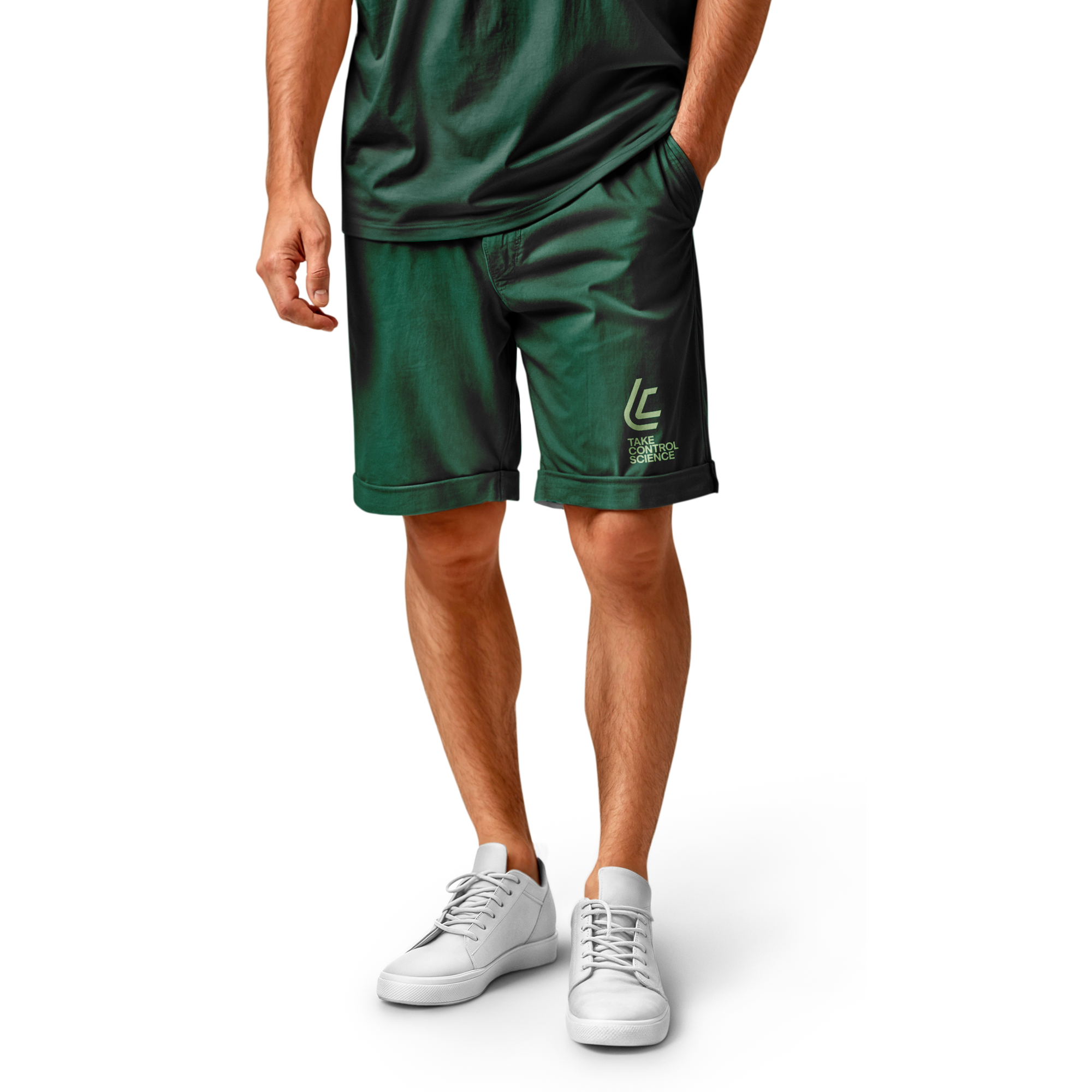 Momentum Men's Training Shorts Evergreen