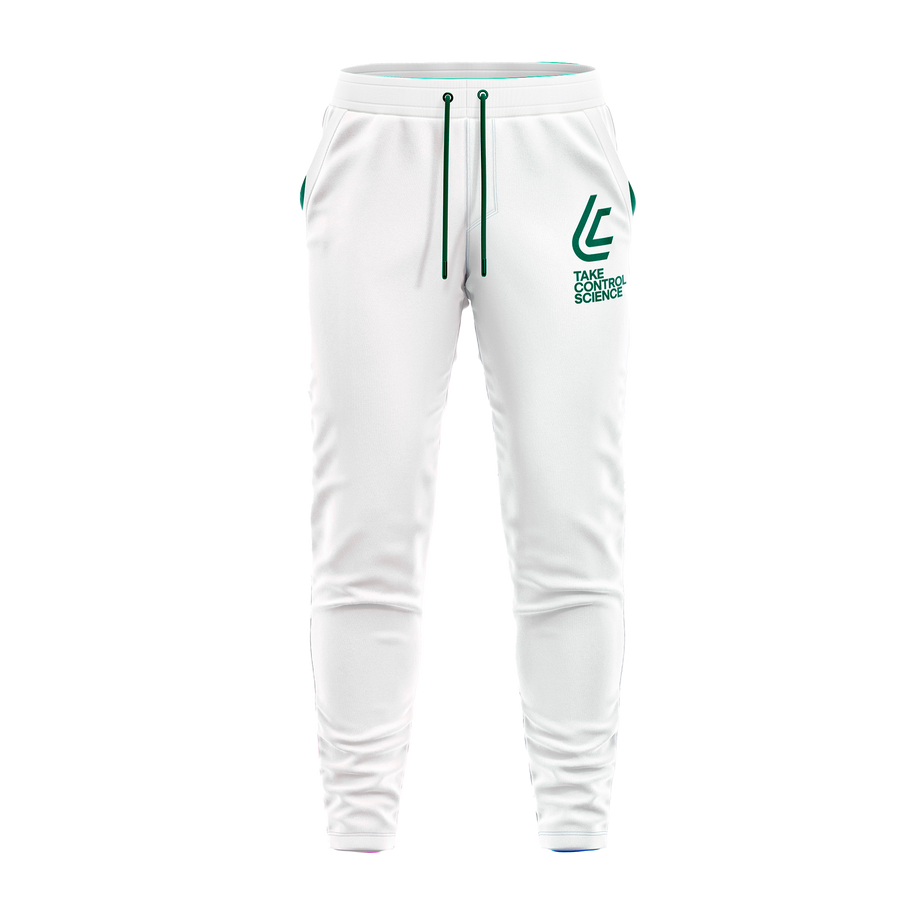 Ascend Performance Jogger White