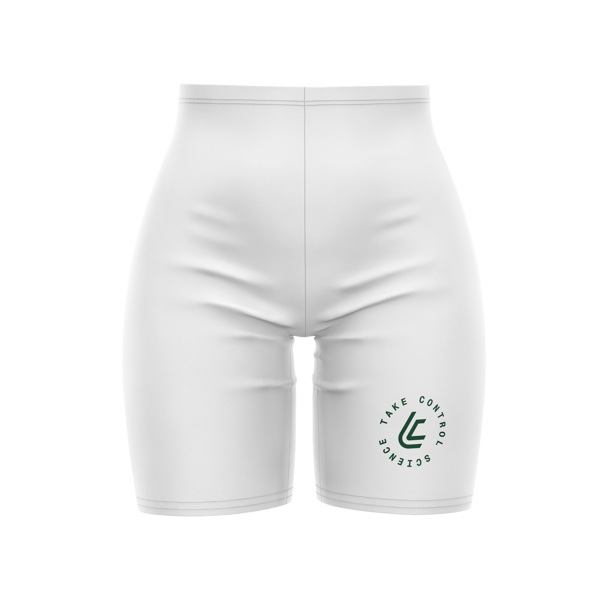 Empower Women’s Biker Short White