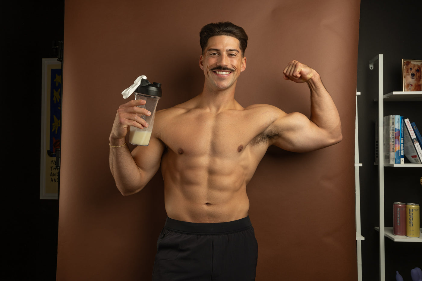 Protein Control mixed in a shaker after training
