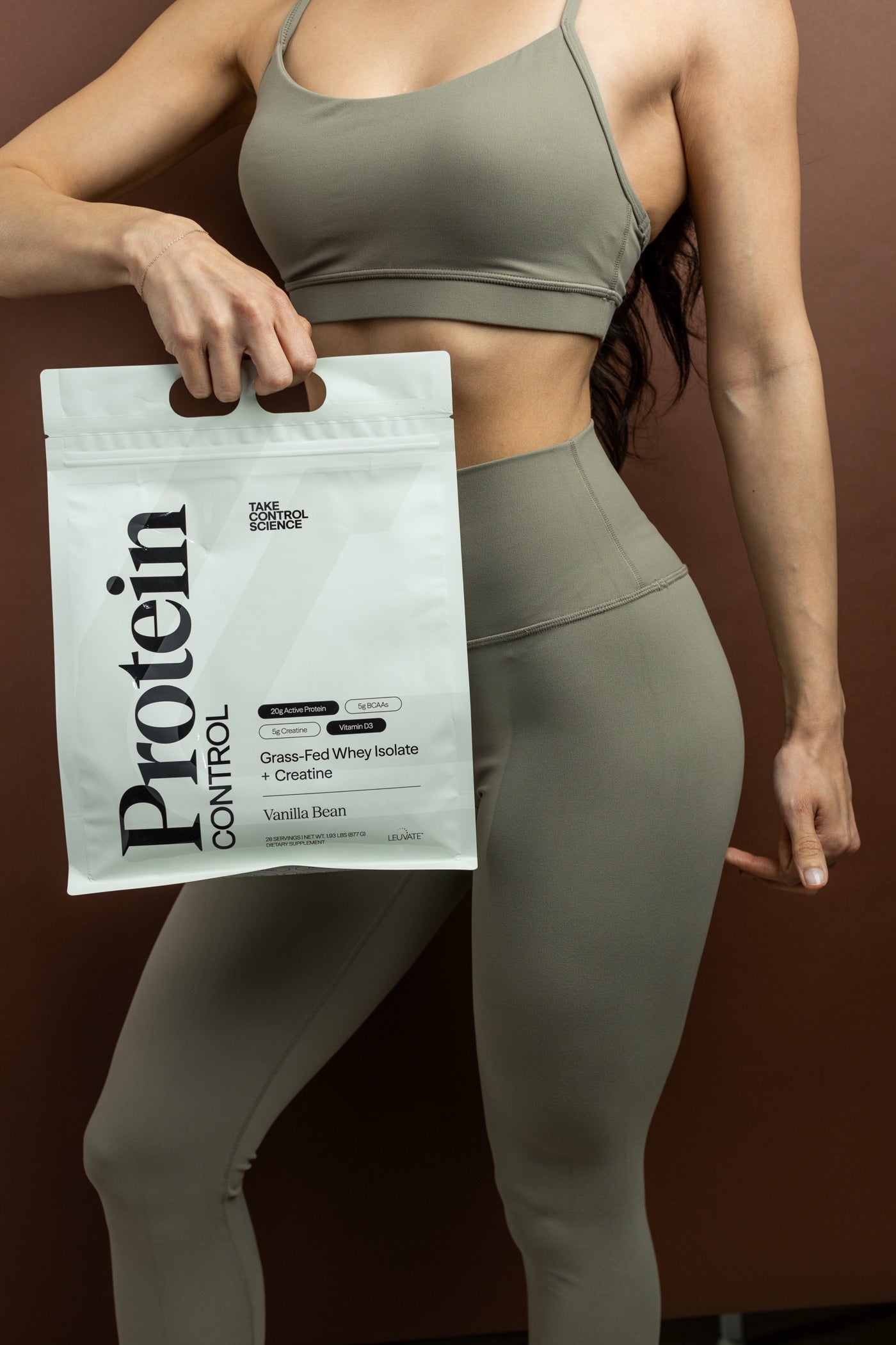 Protein Control vanilla bean pouch